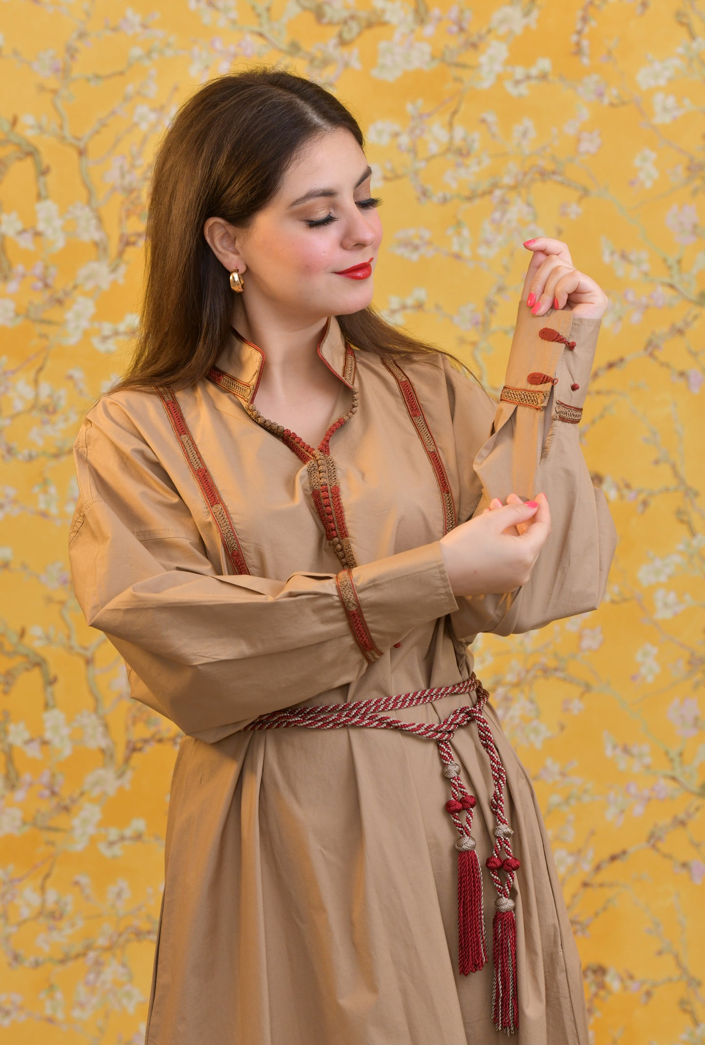 NOOR - Beige Orange